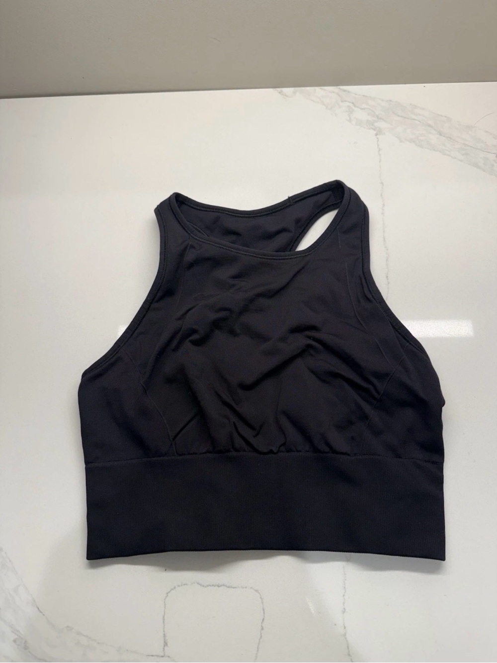 Lululemon Long Line High Neck Sports Bra Size 6